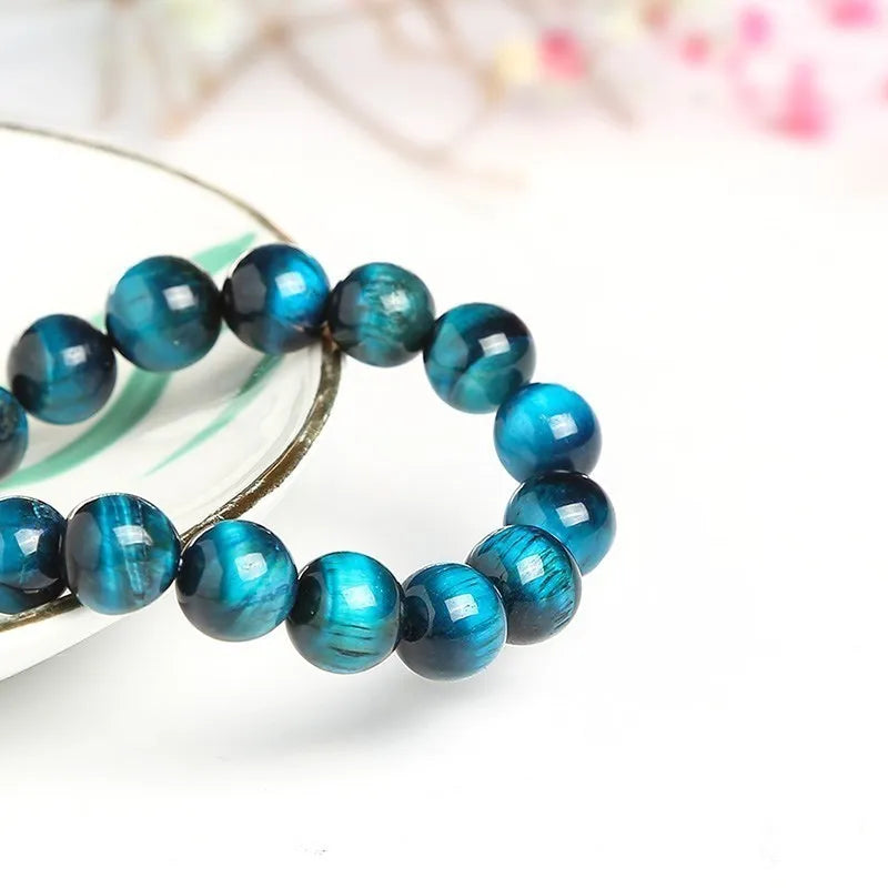 Natural Stone Bead Buddha Bracelet for Women Men - Yoga, Casual Jewelry, Handmade