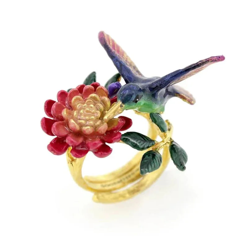 Fashionable Butterfly Pattern Women's Ring - Silver Jewelry Gift
