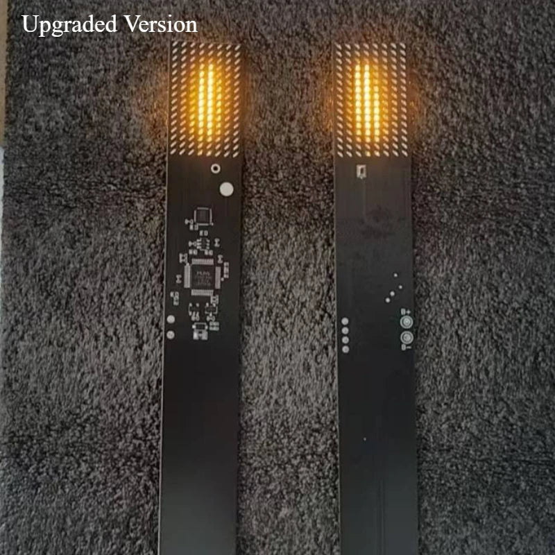 Electronic Candle Simulation Flame Pixel Torch Desktop Ornament Home Decor
