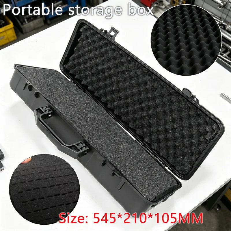 Waterproof Hard Carry Case with Foam Insert for Tools & Equipment - Impact Resistant Organizer