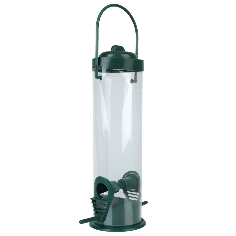 Outdoor Bird Feeder - Hanging Wild Bird Seed Feeder for Garden & Paddock
