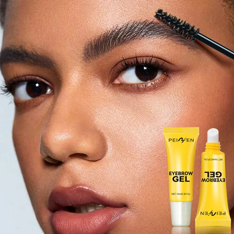Eyebrow Shaping Gel with Brush - Strong Hold & Long-Lasting Natural Look
