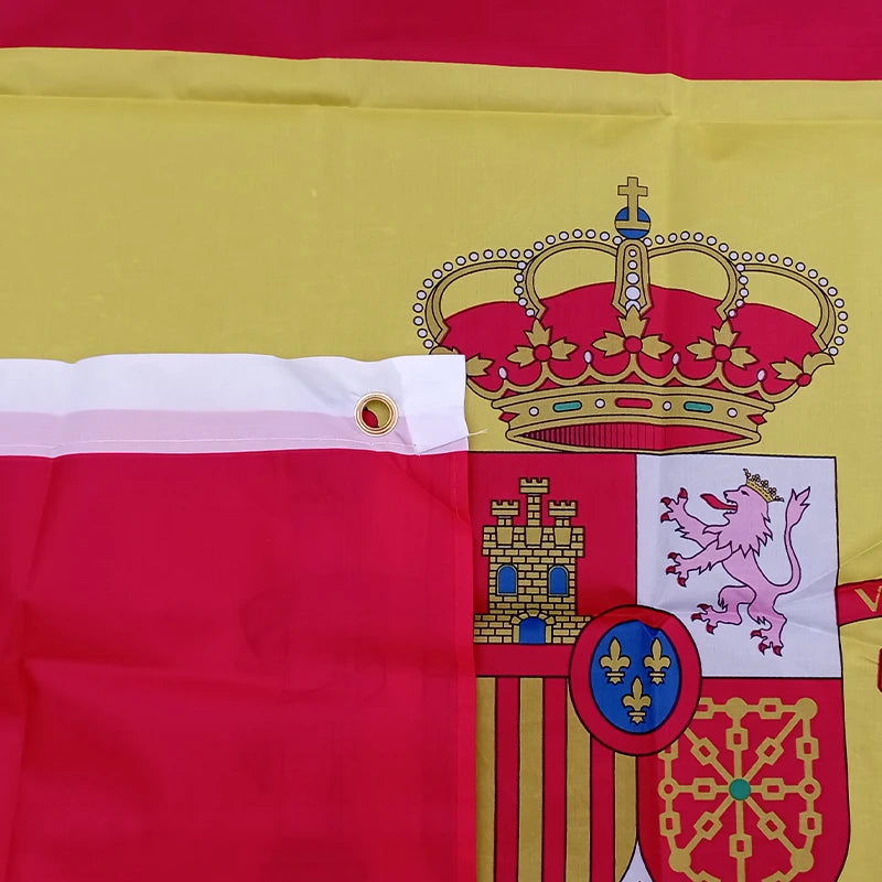 Outdoor Spain Flag Banner 60x90cm or 90x150cm Spanish National Flag Polyester Decoration