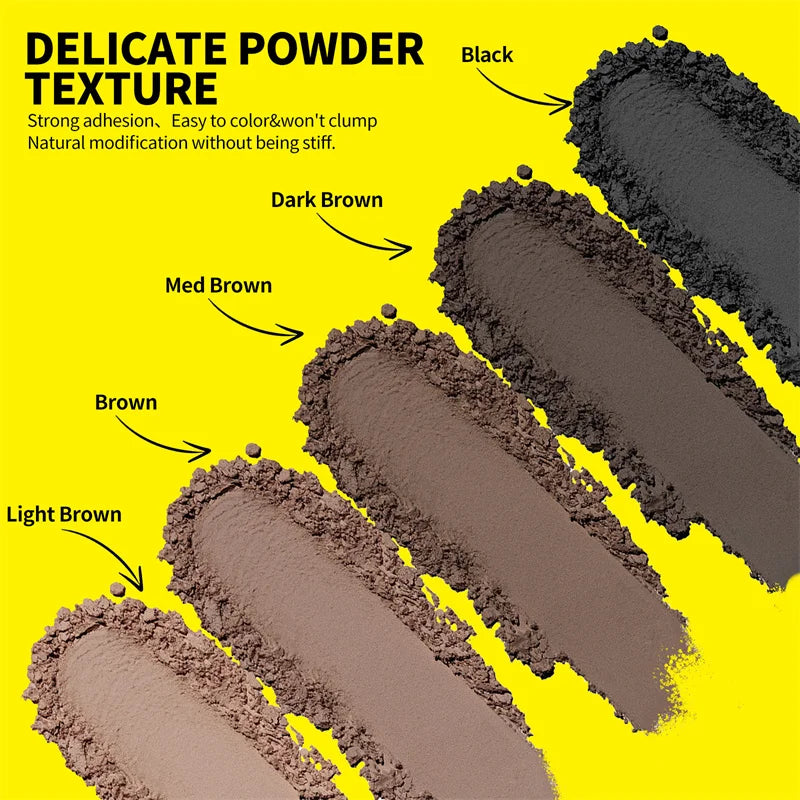 Hairline Shadow Powder Kit with Brush - Root Cover Up & Hair Concealer, 10g