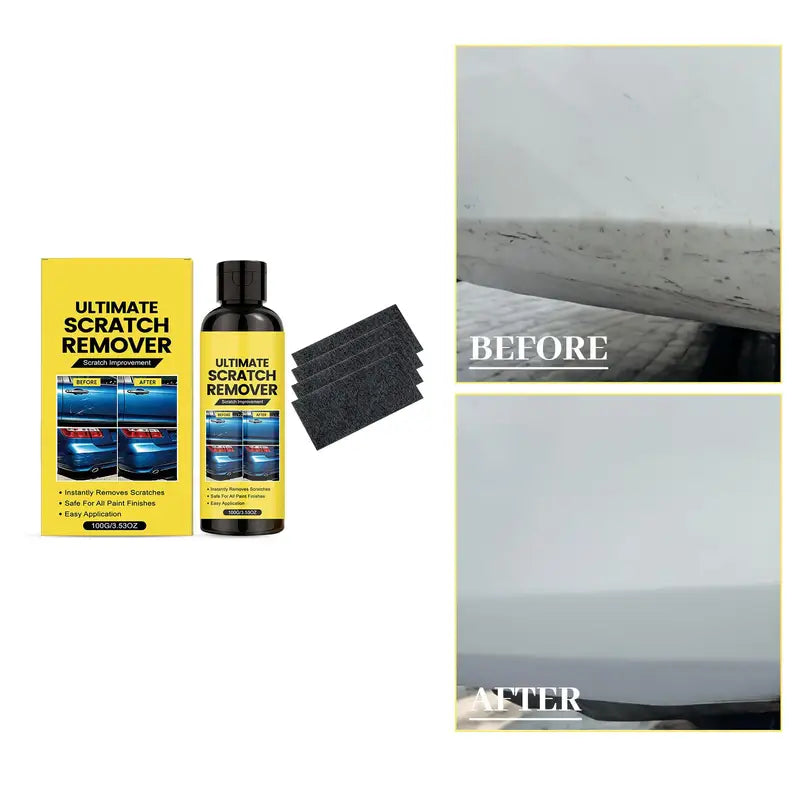 Car Scratch Remover for Auto Body Paint - Polishing Compound & Repair Paste