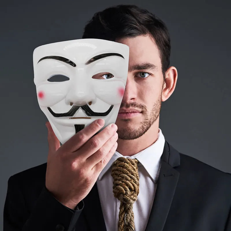 Halloween V For Vendetta Face Mask Cosplay Costume Party Mask