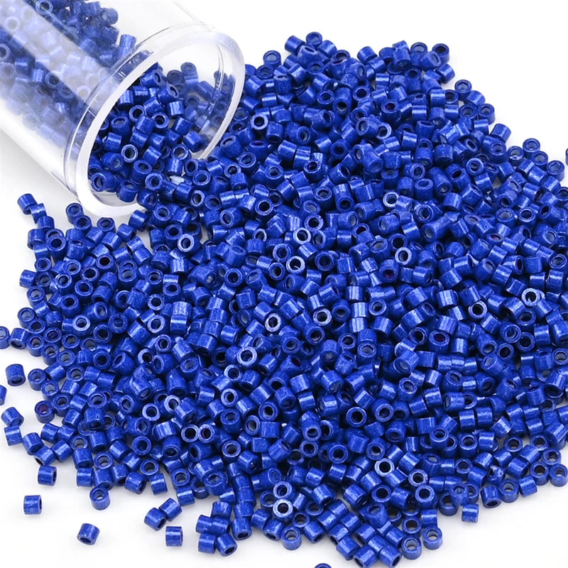 Mini Glass Beads for Jewelry Making 2000Pcs DIY Necklace & Bracelet Accessories
