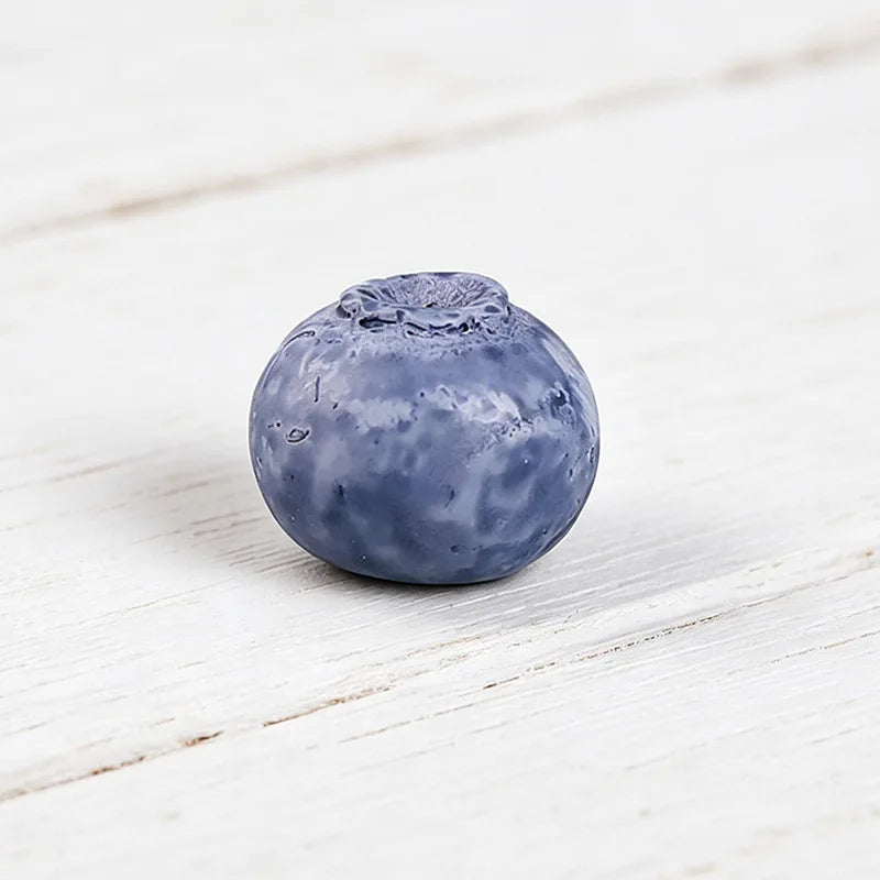 10-Piece Blueberry Artificial Food Model Set for DIY Crafts & Home Decor