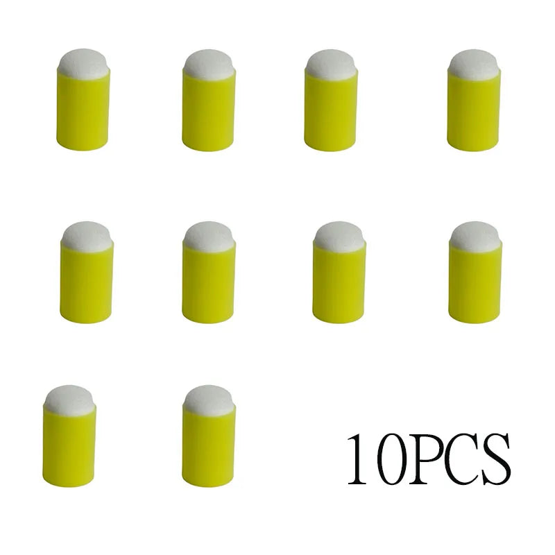 10PCS Art & Craft Sponges for Painting and Coloring - Watercolor Craft Supplies
