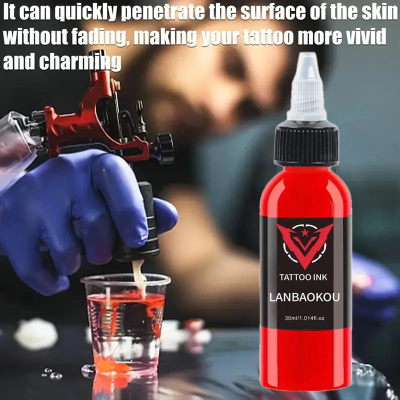2pcs 30ml Tattoo Ink Pigment Set for Body Art Professional Tattoo Supplies