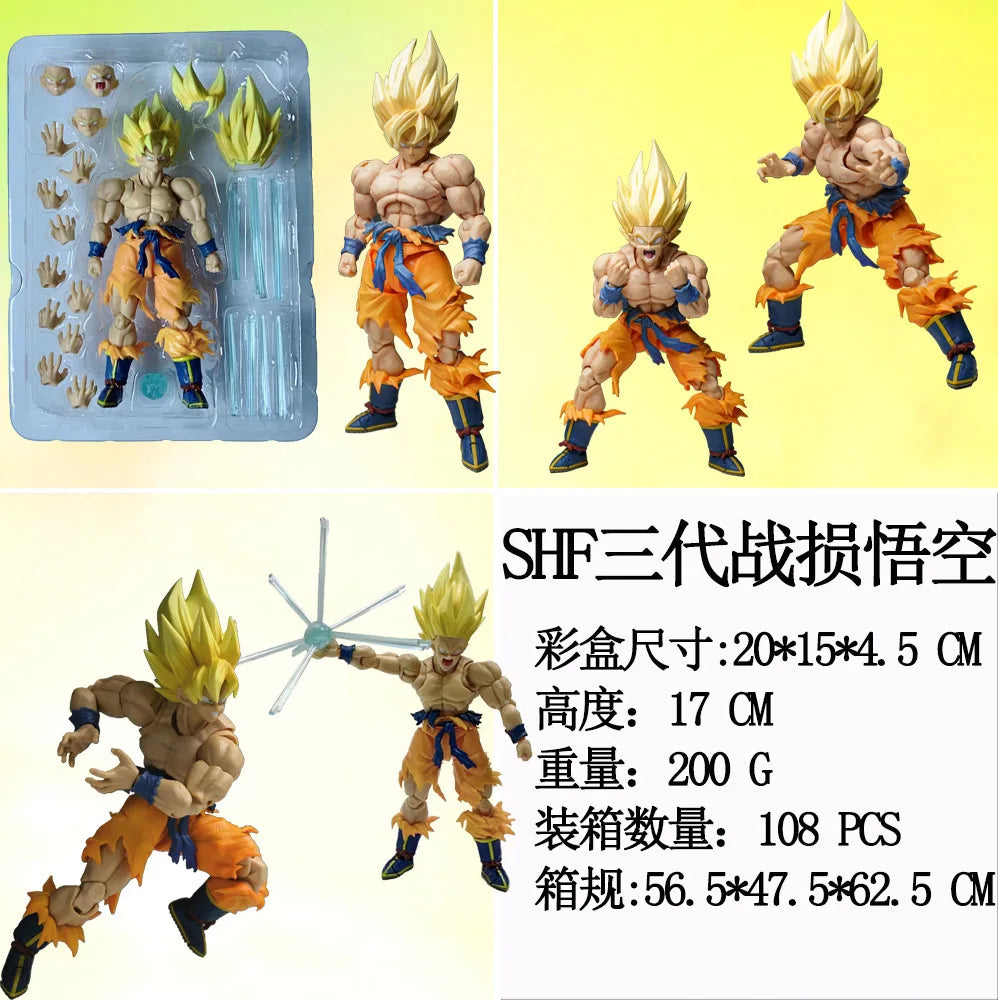 Super Saiyan Goku Action Figure - Anime Toy for Collectors & Gifts