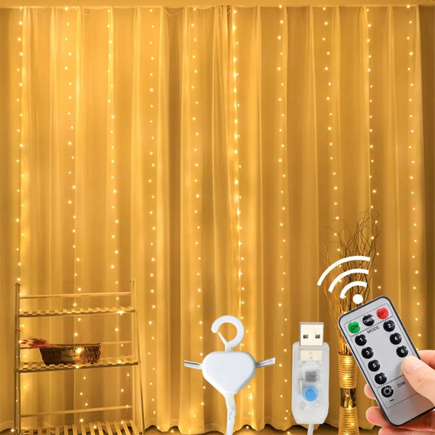 USB Fairy String Lights Garland for Holiday Wedding Party Bedroom Decoration