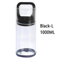 Airtight Glass Food Storage Container Set - Vacuum Sealed Canisters for Kitchen, Tea, Coffee, Dry Food, Moisture-Proof, Clear Glass, Multiple Sizes