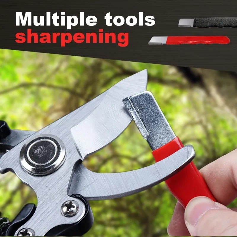Manual Knife Sharpener Alloy Steel Portable Kitchen & Garden Tool - Multiple Colors