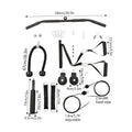 Cable Pulley System for Home Gym Fitness Strength Training Equipment