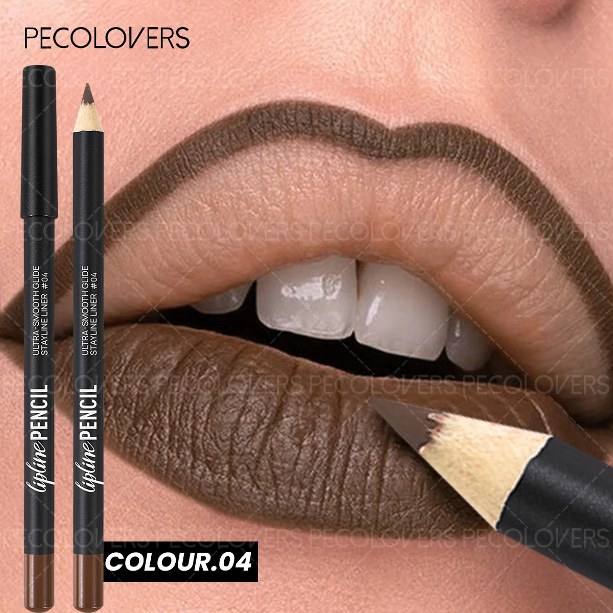Lipliner Lipstick Set with Multiple Colors for Plump & Charming Lips - Not Dry