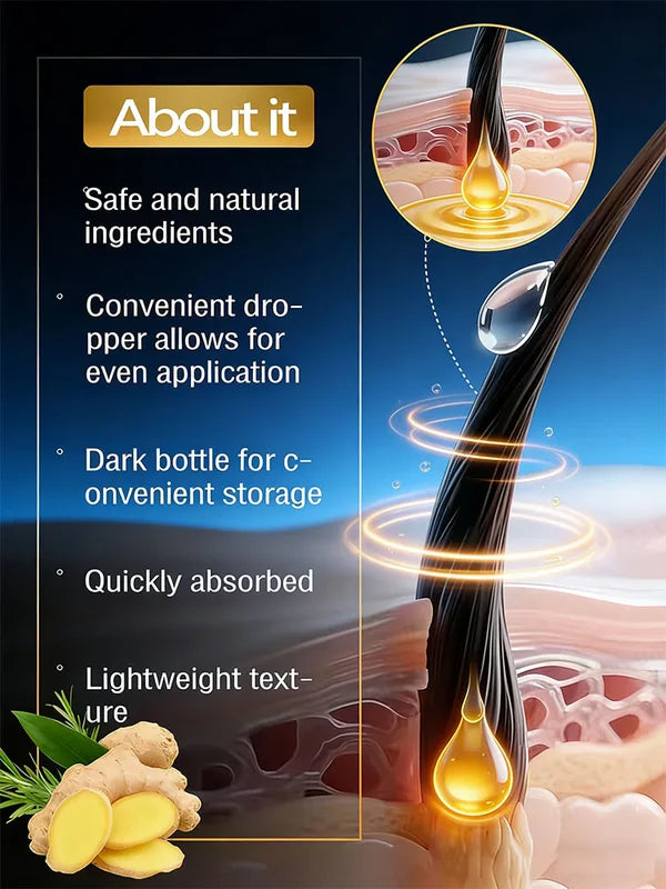 Hair Growth Stimulator for Thicker Hair Roots & Damage Repair - All Colors