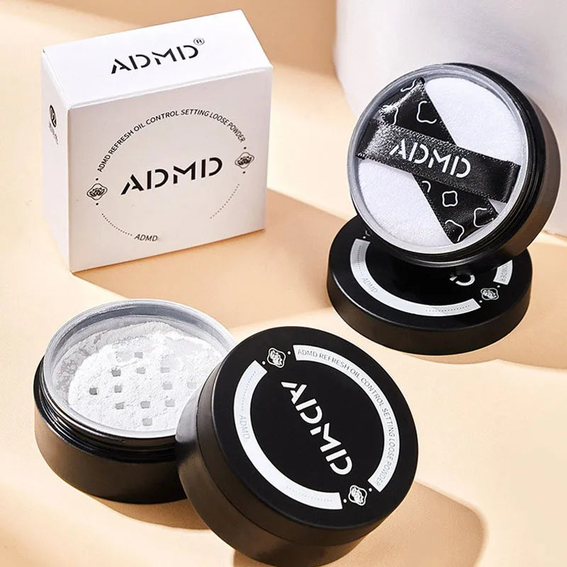 Lightweight Waterproof Face Powder - Sweat-Resistant Natural Makeup Finish