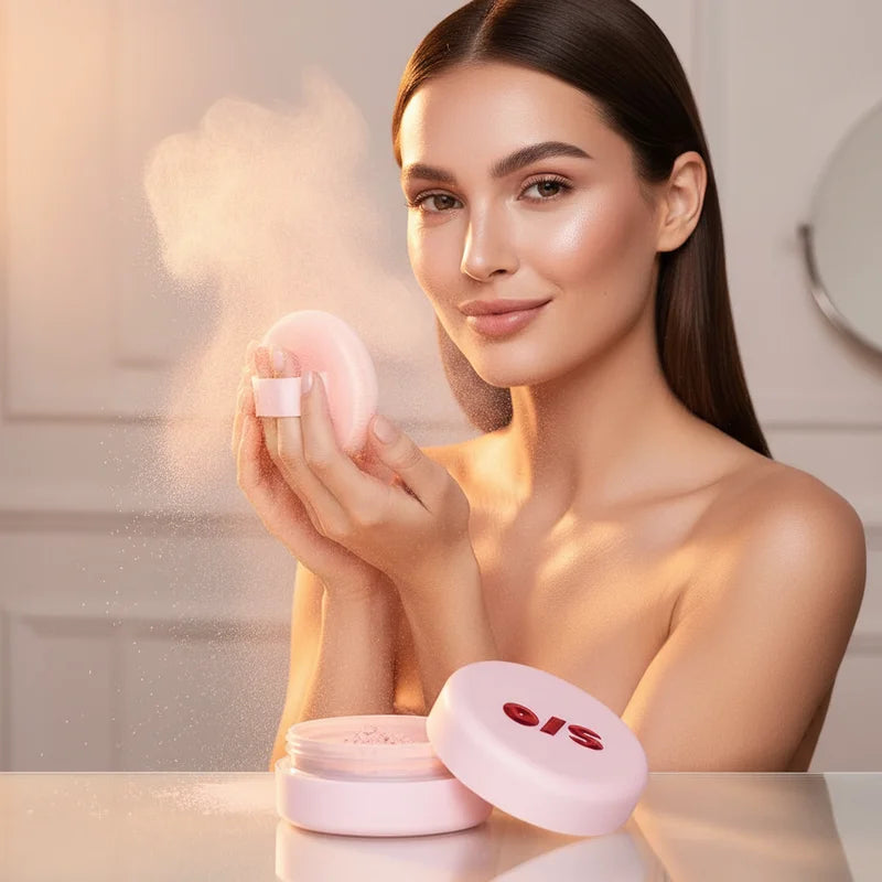 Blurring Setting Powder Ultra Pink for Fair to Medium Skin, Matte Finish