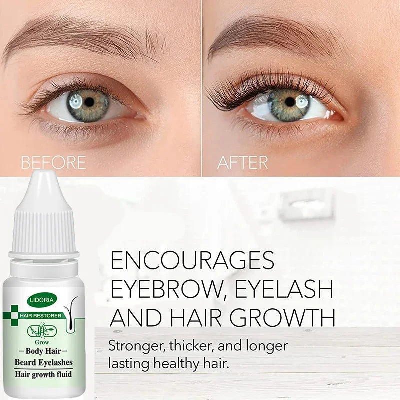 Eyelash & Eyebrow Growth Serum for Fuller Thicker Lashes and Brows - Natural Enhancer