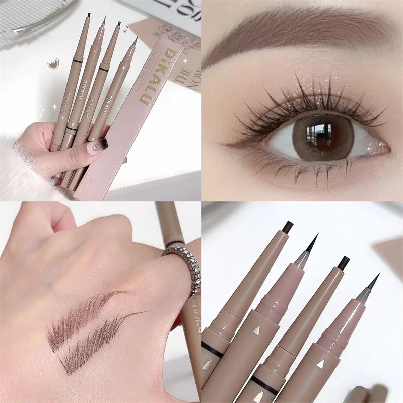 Waterproof Micro-Tip Eyebrow Pencil - Natural, Long-Lasting, Smudge-Proof Makeup