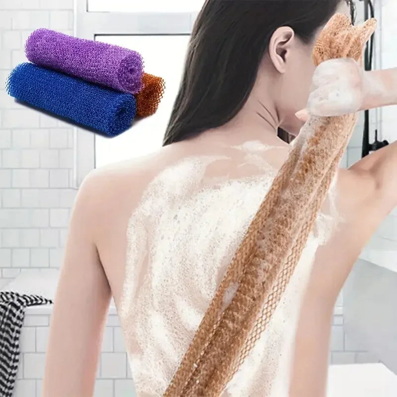 Exfoliating Mesh Bath Loofah Sponge Double-Side Washcloth for Smooth Skin
