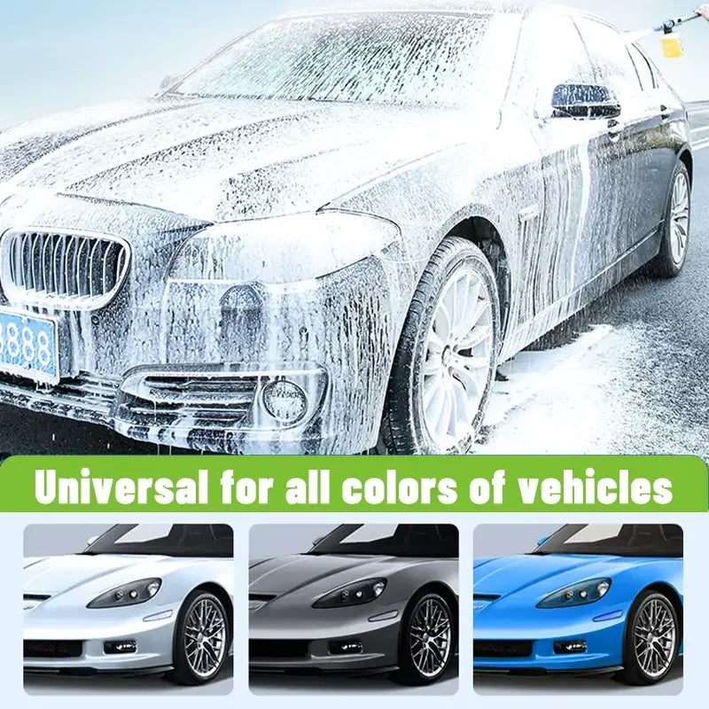 High Foam Car Wash Shampoo Liquid - Deep Cleaning Water Wax & Protectant