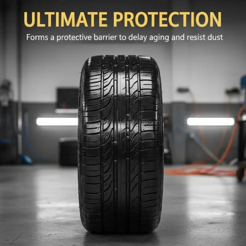 Car Tire Coating Wax 50g Long-Lasting Shine & Protection for Rubber Parts