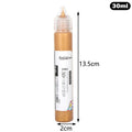 Glass Acrylic Paint Set - Waterproof 10/30ml with 3D Hook Pen for Glass & Art