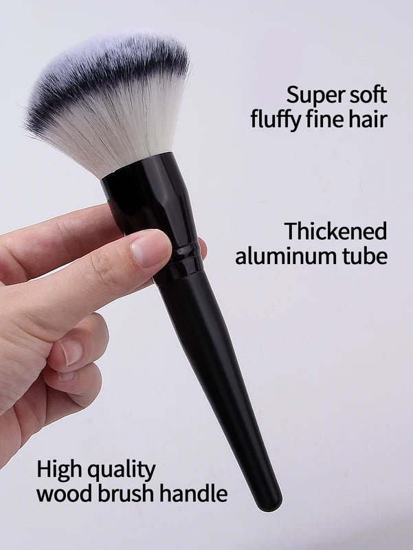 Professional Makeup Brush Set - Soft Large Fluffy Powder & Blush Brushes