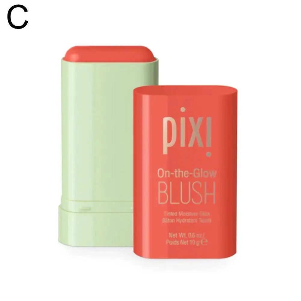Natural Nude Cream Blush Stick for Cheeks & Lips - Buildable, Long-Lasting Makeup