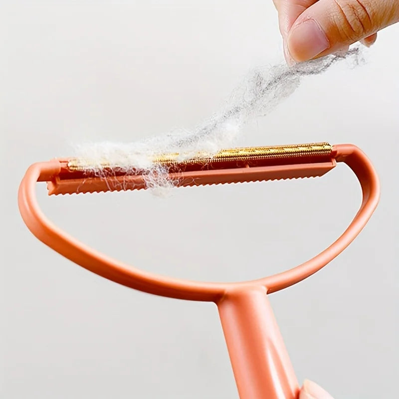 Portable Lint Remover Fabric Hair Pet Hair Scraper Cleaner for Clothes & Carpet