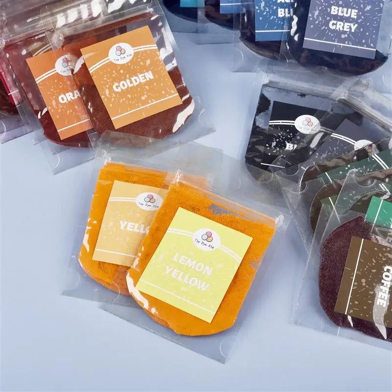 Fabric Dye Powder for Textile & Garment Tie Dyeing - 10g Multifunctional Pigment for Cotton, Nylon & Old Clothes Refurbishment