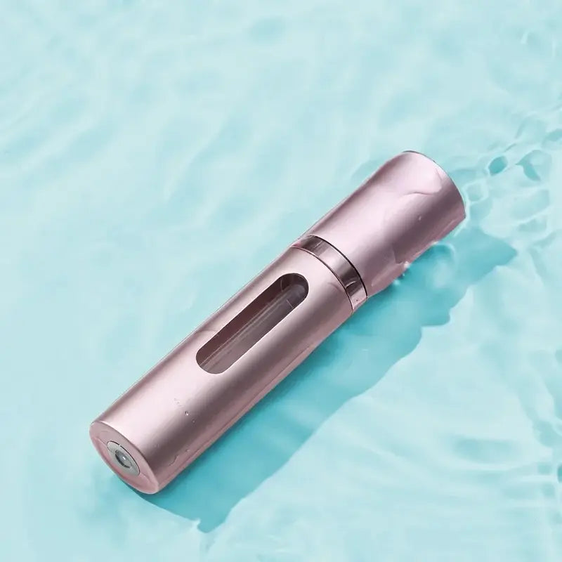 8ml Glass Refillable Perfume Atomizer Bottle with Spray Pump - Portable Travel Cosmetic Container