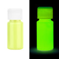 Fluorescent Luminous Paint Set - Glow In The Dark Acrylic Paints for Artwork & Parties