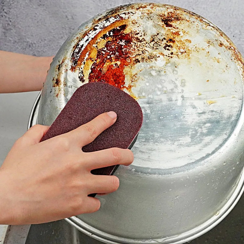 Double Sided Kitchen Cleaning Sponge Brush Set for Pot and Pan Scrubbing - 2/3/5 Pack