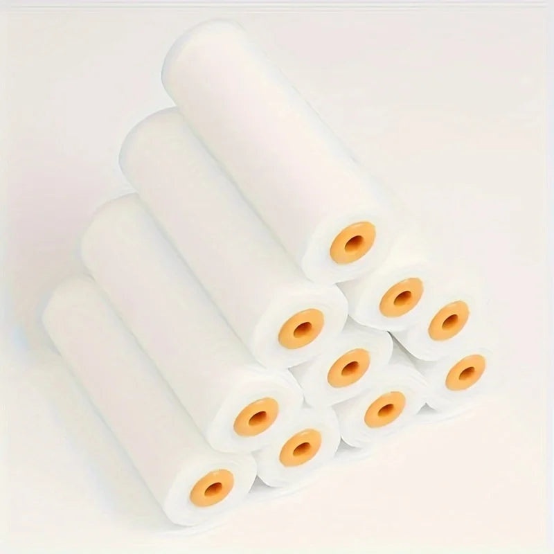 10pcs Embossed Sponge Paint Rollers for Water & Oil-Based Latex Paints