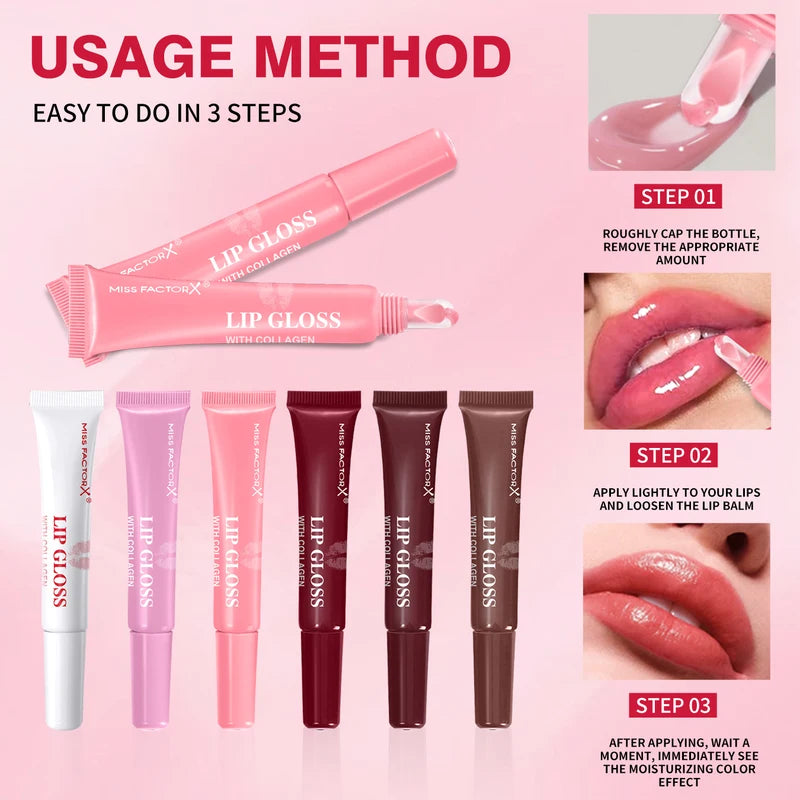24-Piece Lip Gloss Set with Long-Lasting Moisturizing Lip Colors – Perfect Gift for Women