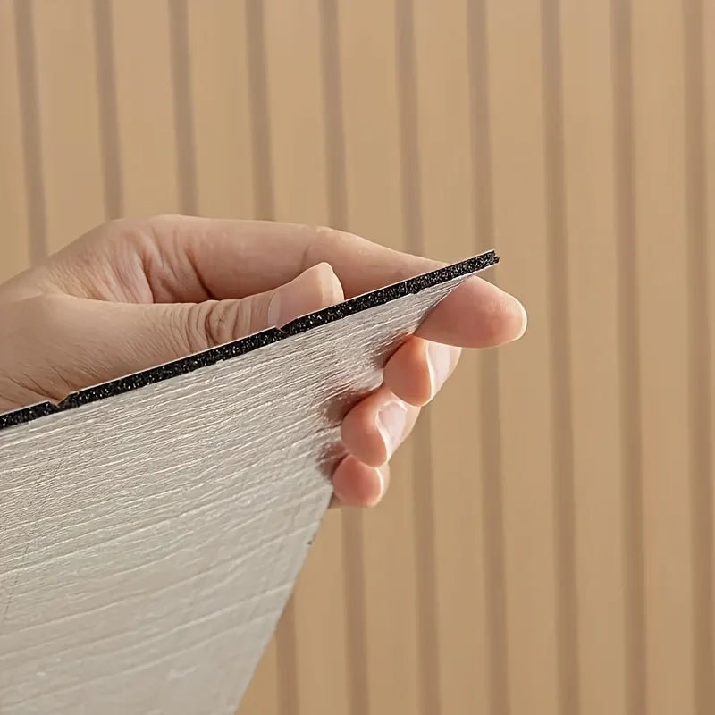 Self-Adhesive Wall Panels for Wall and Ceiling Decor - Wood Grain Finish