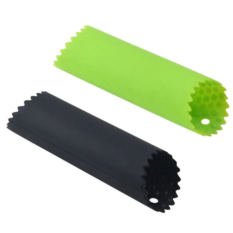 Silicone Garlic Peeler Kitchen Tool - Easy Food & Vegetable Peeling Gadget