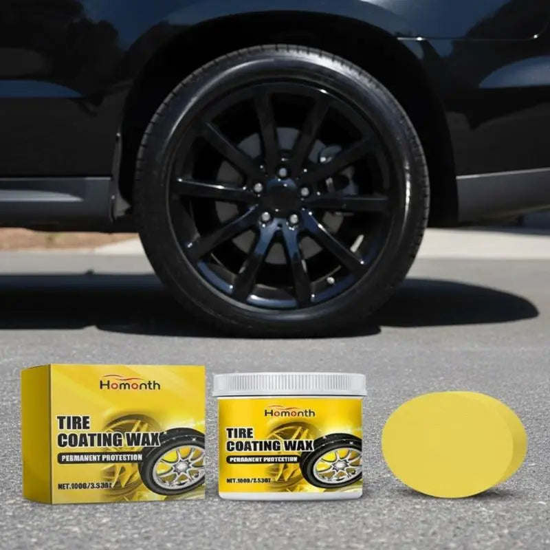 Tire Coating Wax Solution for Car Motorcycle RV Long Lasting Shine & Protection