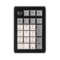 Wireless Numeric Keypad with Aluminum Alloy Knob, RGB Backlit, 20 Keys, Bluetooth & Wired