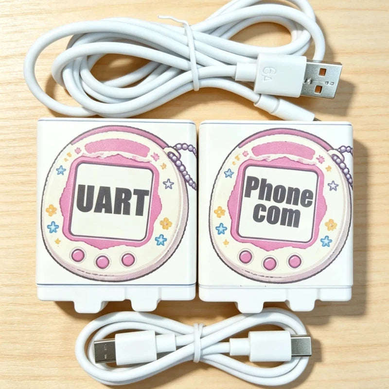 Electronic Pet Tamagotchi Paradise Uart Phonecom Customization and Hidden Character Unlock Toy