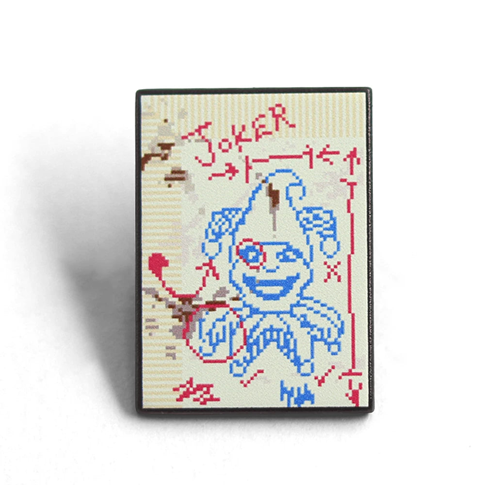 Joker Enamel Lapel Pin Brooch Game Badge Creative Collector's Gift
