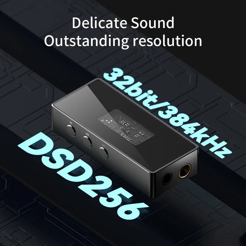 High-Fidelity DAC & Headphone Amplifier for Audiophiles - TRN Black Pearl