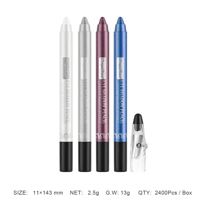 Long Lasting Glitter Eyeshadow Pen Set - Waterproof, Matte & Shiny Finish