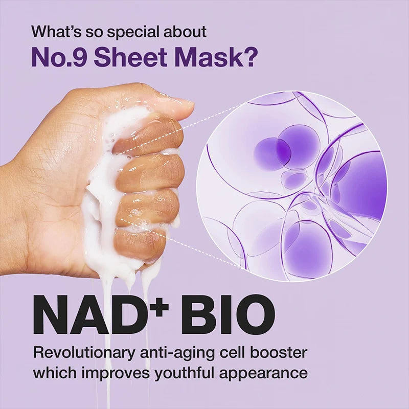 Instant Firming Face Mask with Peptides & Collagen - 4 Sheets & Lifting Band