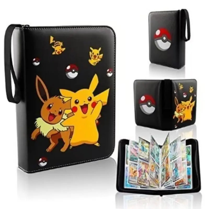 Cartoon Album 400pcs Card Book Protector for Game Cards Collection Folder