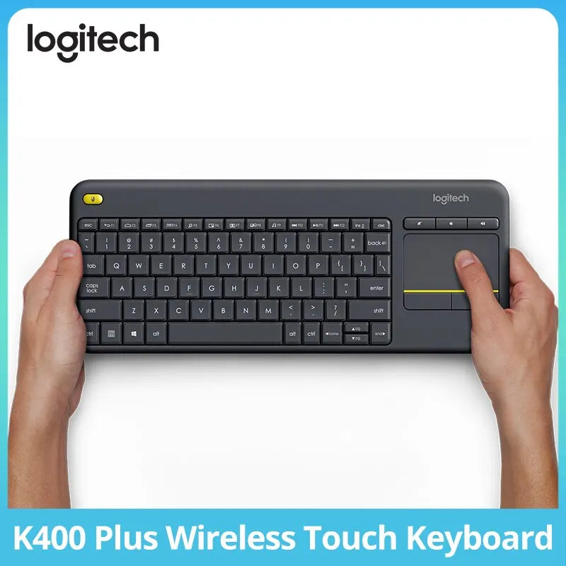 Wireless Touch Keyboard with Touchpad for Smart TV & Laptop - 87 Keys