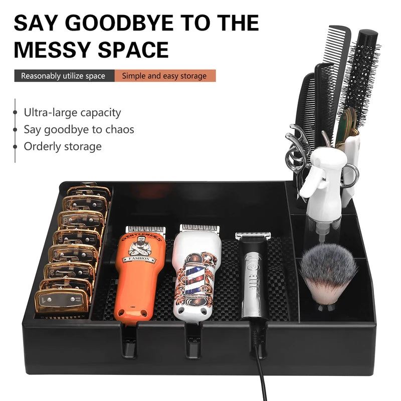 Hairdressing Scissors Storage Rack Salon Organizer for Barber & Hair Cutting Tools